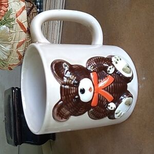Vintage Otagiri bear coffee ☕ cup mug